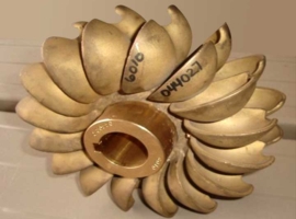 Micro-hydro water impeller